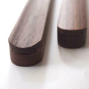 Japanese 4JVR Wood Case Style Portable Chopsticks Travel Box Cutlery Storage