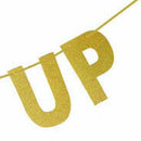 donut grow up letters glitter banner birthday party home party hanging decor M&