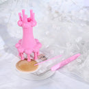 Plastic Double Head French Yarn Wool Knit Knitter With Crochet Hook Knitter  Hn