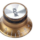 4 Pcs of Pack Guitar Tone Button Guitar Top Hat Knob for Electric Guitar