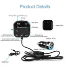 1 Handsfree Wireless Bluetooth LCD USB MP3 AUX SD FM-Transmitter Magnet Cars Kit