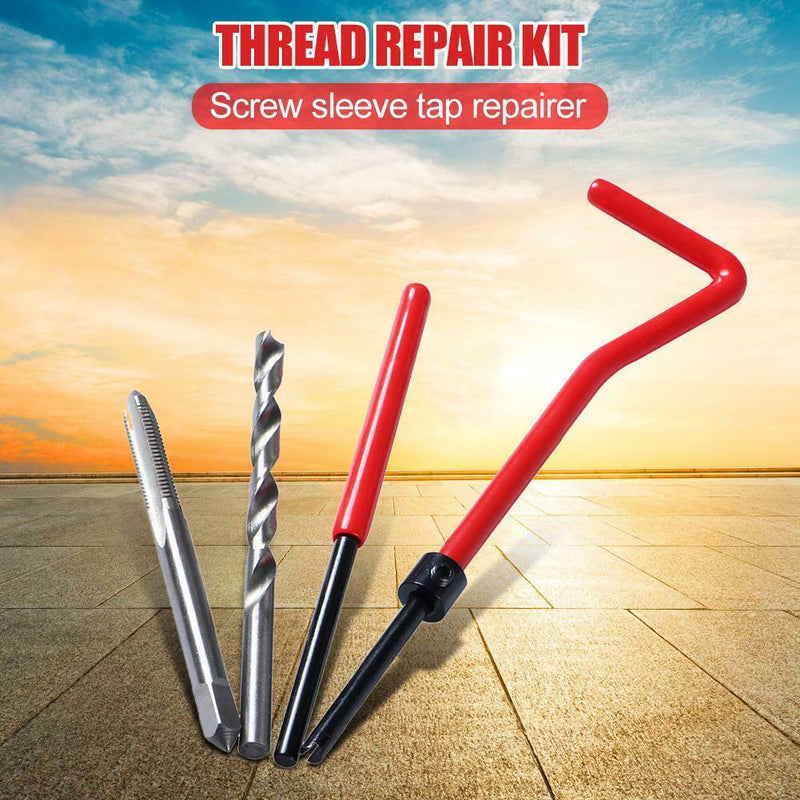 30pcs Steel M5 Thread Repair Insert Threaded Insert Screw Tap Wrench (A) A