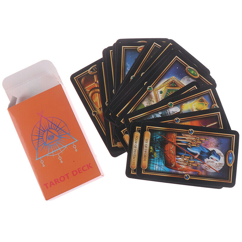 78pcs Tarot Deck Cards Guidance of Fate Playing Board Game Cards SetS Hn