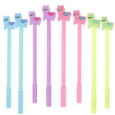 28 Pieces Cartoon Llama Pen Cute Alpaca Gel Pen,4 Colors for School Office  W3N6