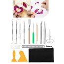 15Pcs Craft Weeding Tools Set, Basic Craft Vinyl Tools for Weeding, Silhouette,