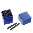 1X(4Mm Carbon Steel Gunmetal Number " 0-9 " "&" Alphabet " A-Z " Rectangle