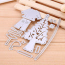 Christmas Set Cutting Dies Stencils Scrapbook DIY Craft Album Paper Card