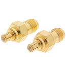 2Pcs Sma Female To Mcx Male Plug Coaxial Adapter Connector Converter Gw