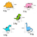 Cartoon Dinosaur Brooch Diy Button Pins Denim Jacket Backpack Pin Badge AnimZ9C5