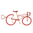 Handmade Bicycle Art Ornament Gifts for Cyclists Gift Home Office Decor Crafted