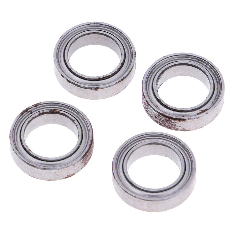 4pcs Metal Double Shielded Bearings (7x11x3 mm) for WLtoys 1/12 Racing Car
