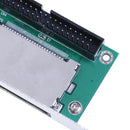 40Pin CF compact flash card to 3.5 IDE converter adapter PCI bracket back pane3c
