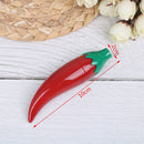 1XRed Pepper Empty Lip Gloss Tube Lips Balm Bottle Brush Container Lipgloss T Bj