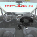 12Pin Car Female Audio AUX Input Adapter Cable Wire For BMW E46 1999-2006 GHQ