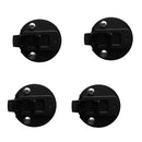 4 Pieces Boat 2'' Locking Nylon Flush Pull Slam Latch Hatch Lift