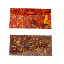 2 Pcs Celluloid Guitar Bass Blank Material Purfling Sheets Head Veneer