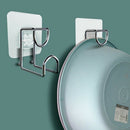 Stainless Steel Washstand Kitchen Wall Hanging Rack Hanging Hook Storage RaS Gw