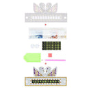 DIY Swan Special Shaped Diamond Painting Luminous Temporary Parking Plate