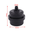 1/4" Thread Plastic Air Compressor Intake Filter Noise Muffler Silenc FT
