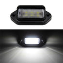 2PCS Universal 6-SMD LED License Plate  Light Lamps For Truck SUV Trailer VanOZ
