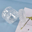 DIY Round Storage Bottle Silicone Mold For Sealed Tank Epoxy Storage Box MSEAU
