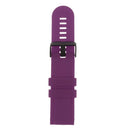 Silicone Accessories Wrist Band W/ Metal Buckle For Suunto  Purple