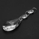 5pcs Clear Crystal Acrylic Beads Pendant Top Chandelier Wedding Decor