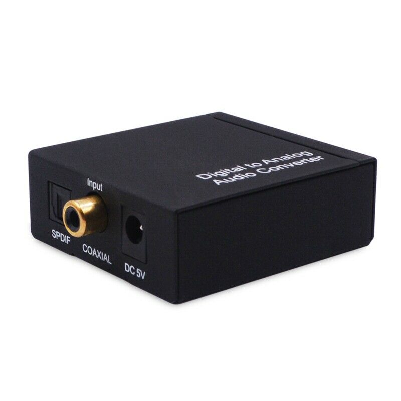 Digital to Analog Converter DAC Digital SPDIF Toslink to Analog Stereo Audi B6U2