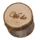 Wedding Ring Box,Wedding Ring Bearer,Rustic Ring Box,Wooden Printed We Do C6L7