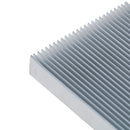 100x41x8mm Aluminum Heat Sink Heatsink for High Power LED Amplifier IC ChipJ Kw