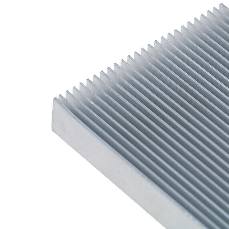 100x41x8mm Aluminum Heat Sink Heatsink for High Power LED Amplifier IC ChipJ Kw