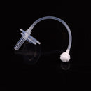 Newborn Baby Bottle Wide Mouth Feeder Milk Bottle Flexible Rotatable Straw Se lj