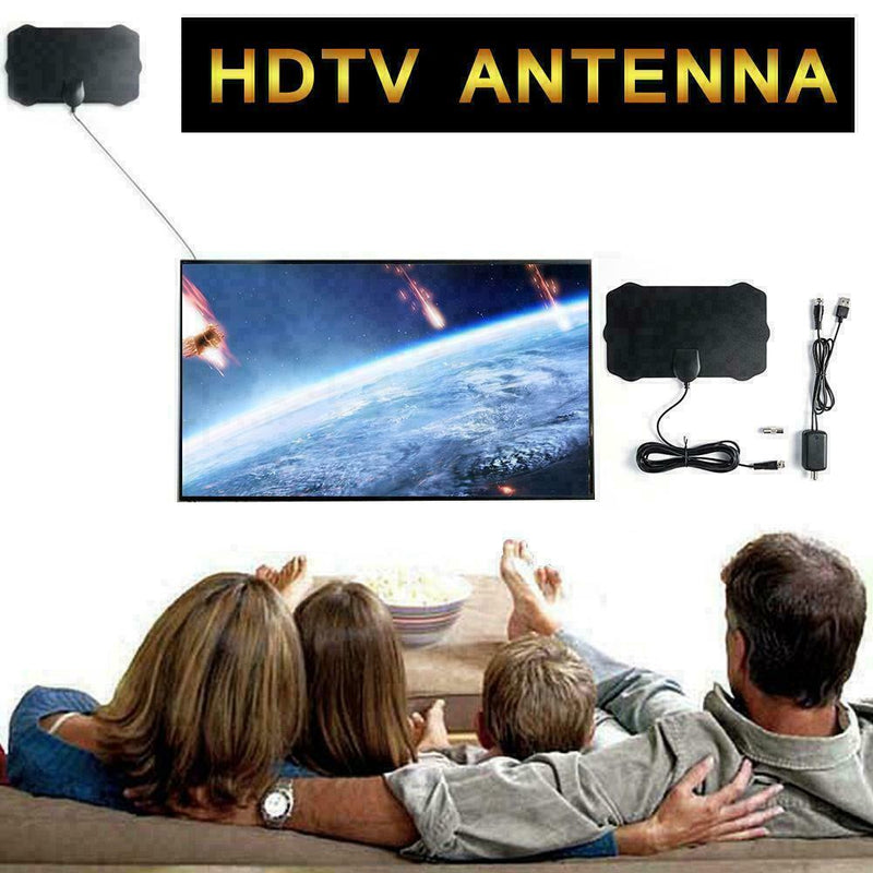 60 Mile Range Antenna TV Digital 4K HD Skywire Antena 1080P Digital HDTV Be Z6V6