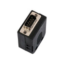 9-Pin Serial DB9 RS232 Male Socket Adapter Extension Connector +Screwdrivers