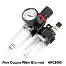 Copper Filter Air Pressure Regulator Oil Water Separator Trap Filter AFC2000 BX