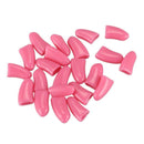20 pcs Soft Nail Caps For Cat Pet Claw Control Paws off + Adhesive Glue -Li