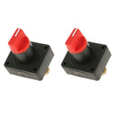 2Pcs 100A Battery Master Disconnect Rotary Cut Off Isolator Switch For Car