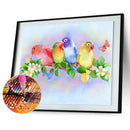 5D DIY Diamond Painting Animal Birds Rhinestones Embroidery Cross Stitch