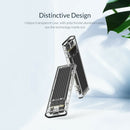 Transparent M.2 NGFF USB 3.1 Type-C SSD Hard Disk Drive Enclosure 5Gbps HDD Case