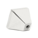 Zinc Alloy Rhinestone Drawer Square Cabinet Pull Handle Knob- Chrome R1I6