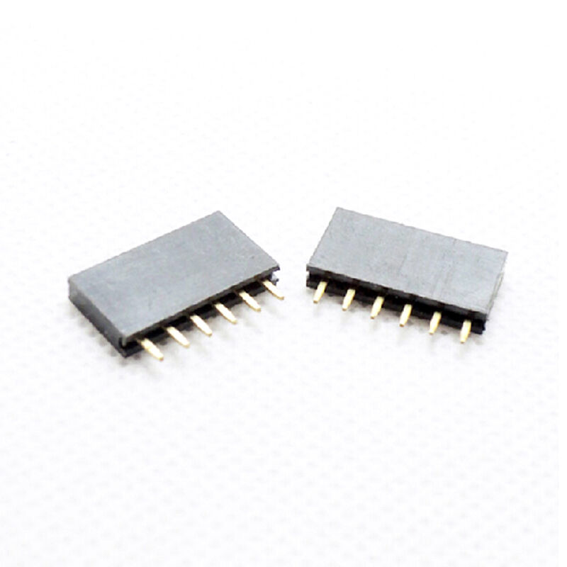 Trendy 10pcs 6Pin Female tall stackable Header Connector socket for Arduino Ew