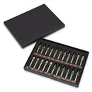 22PCS 304 Stainless Steel Tattoo Tip Needle Tubes Kit Professional Gun Machine