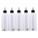 5 Pieces KD001 Squeezable Tattoo Airbrush Ink Pigment Bottles LDPE Plastic