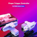 2pcs M9 Mobile Game Trigger Fire Button Shooter Controller Game Assisted