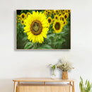 Sunflower 5D DIY Full Round Drill Diamond Painting Mosaic Beadwork (A919)
