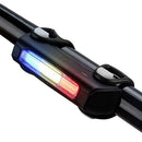 USB Rechargeable LED Bicycle Cycling Tail Light Bike Safety Warning Lamp