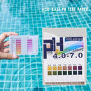 1box 4.0-7.0 Range PH Test Paper 2-color Contrast Acidity Alkali Test Strip