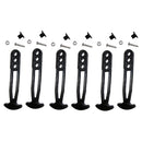 6x Strap Ladder Band Bungee Cord Bungee Rope Fastening Holder Tarp for Ladder