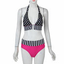 Sexy Womens Swimwear Bikini Set Bandeau Push-Up Bra Padded Swimsuit Beachwe