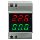 D52-2042 AC 80-300V Digitial LED MultiFunction Meter Voltmeter Ammeter Use S3W9
